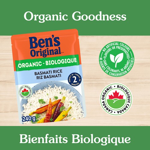Ben's Original Organic Side Dish Basmati Rice 240 g