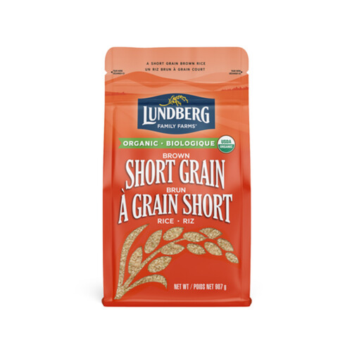 Lundberg Family Farms Organic Rice Brown Short Grain 907 g
