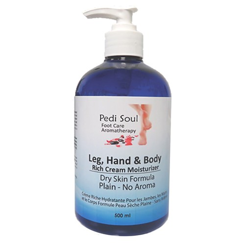 Pedi Soul Rich Cream Leg Hand Body Plain 500 ml