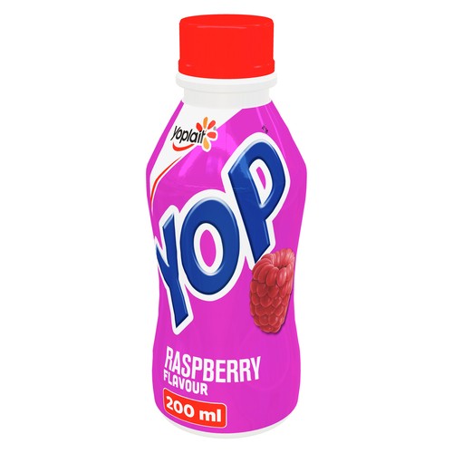 Yoplait Yop 2% Drinkable Yogurt Raspberry 200 ml (bottle)