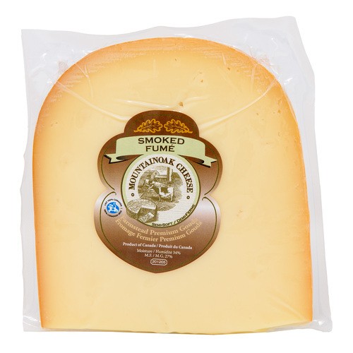 Mountainoak Cheese Individual Wedge Gouda Cheese Smoked Fixed Weight 225 g