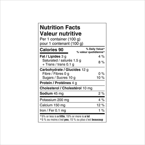 Activia 2.2% Probiotic Yogurt Blueberry & Strawberry-Rhubarb 8 x 100 ml