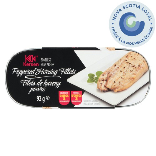 Kersen Herring Fillets Peppered Boneless 92 g