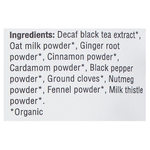 Blume Vegan Latte Oat Milk Chai Blend 100 g