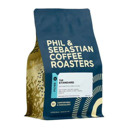 Phil & Sebastian Filter R1 Whole Bean Coffee Beans Comfortable & Chocolatey 908 g