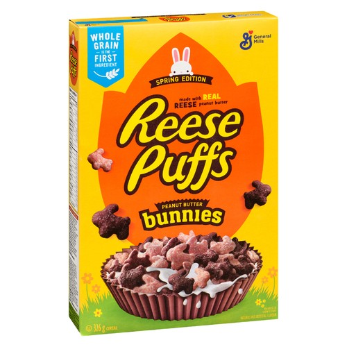 Reese Puffs Peanut Butter Bunnies Cereal 326 g