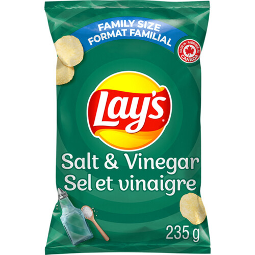 Lay's Potato Chips Salt & Vinegar 235 g