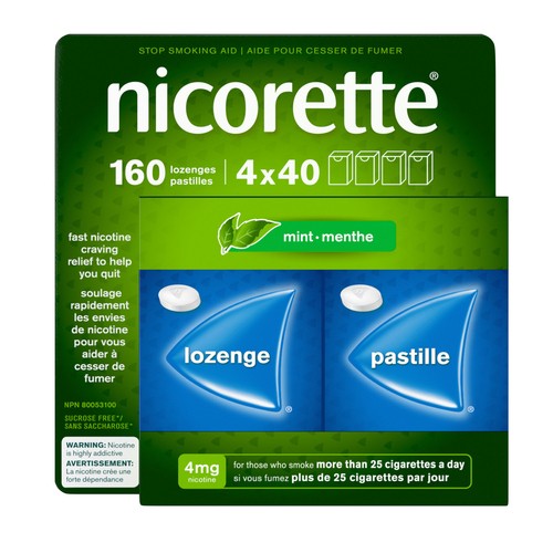 Nicorette Mint 4 mg 160 lozenge