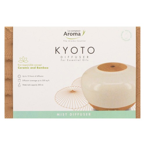 The Aroma Counter Ultrasonic Kyoto Diffuser For Essential Oils 1 EA