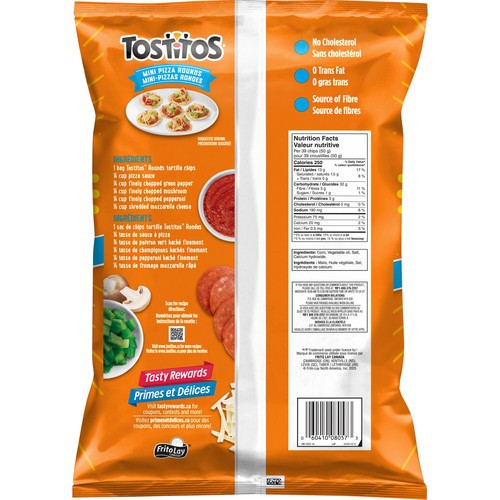 Tostitos Rounds Tortilla Chips Value Size 525 g