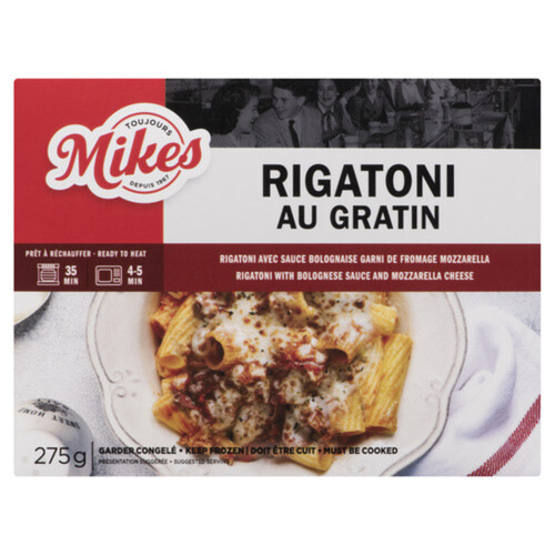 Mikes Rigatoni With Bolognese Sauce 275 g (frozen)