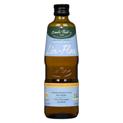 Emile Noel Organic Flax Oil 500 ml