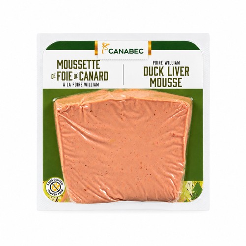 Gibiers Canabec Gluten-Free Duck Liver Mousse 90 g