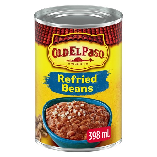 Old El Paso Canned Refried Beans 398 ml