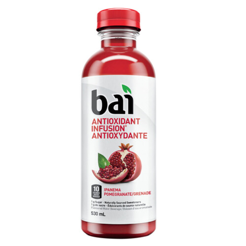 Bai Antioxidant Beverages Ipanema Pomegranate 530 ml (bottle)