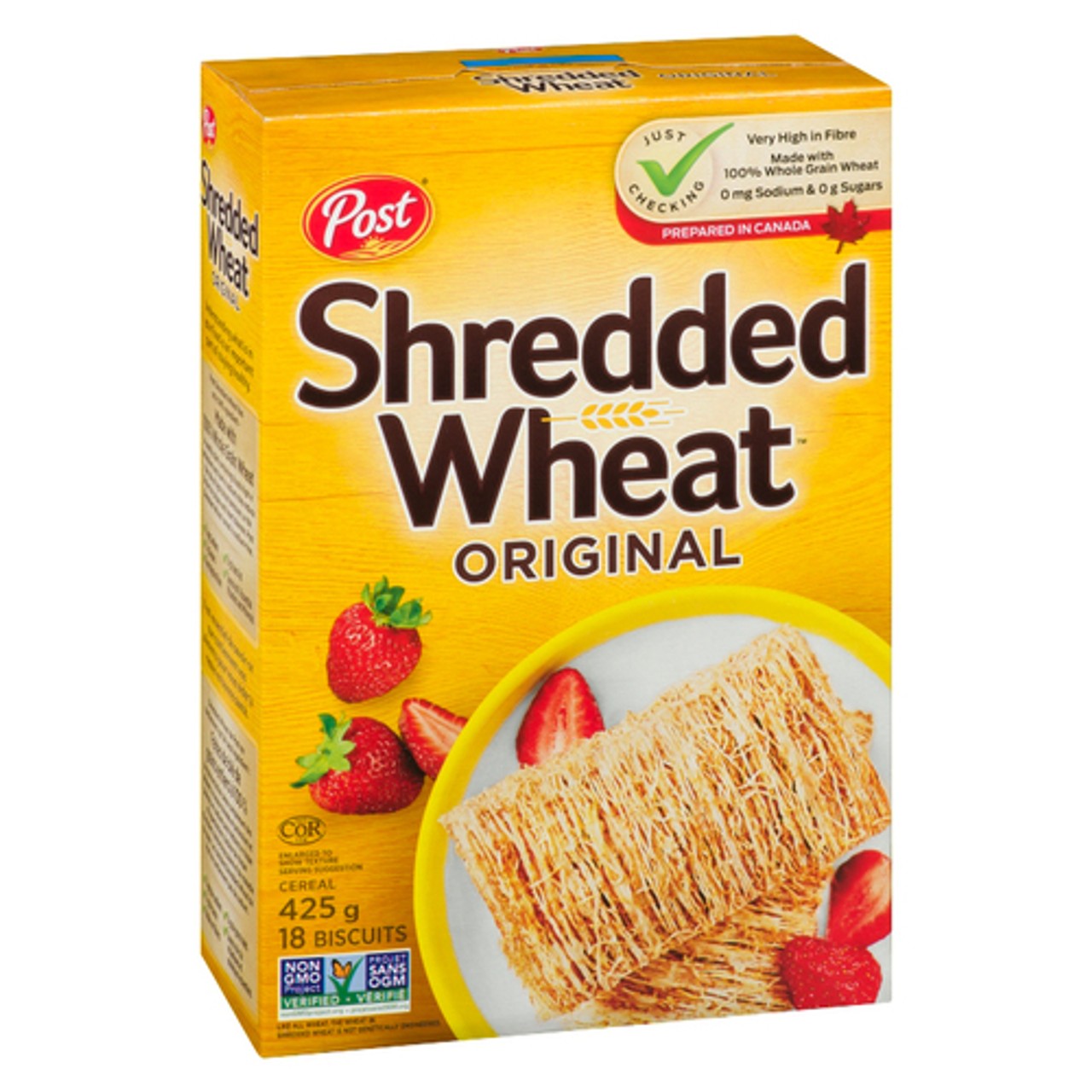 Post Shredded Wheat Cereal Big Biscuit Original 425 g - Voilà Online ...