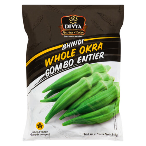 Divya Whole Okra 315 g (frozen)