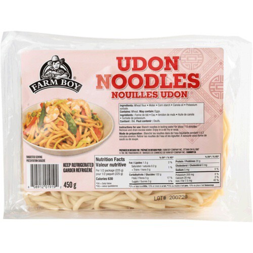 Farm Boy Udon Noodles 450 g (frozen)