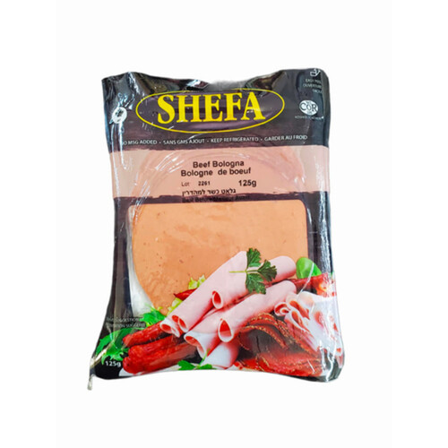 Shefa Bologna Beef 125 g