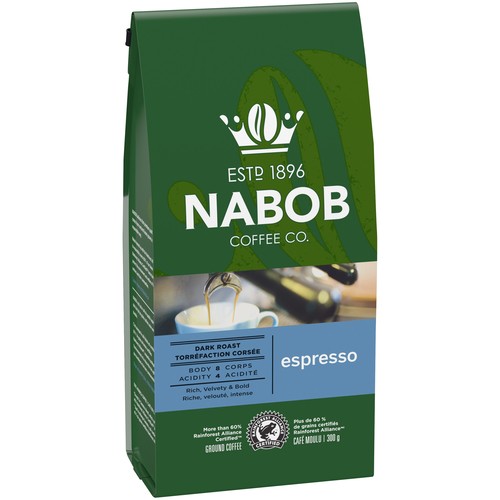 Nabob Ground Coffee Espresso Dark Roast 300 g