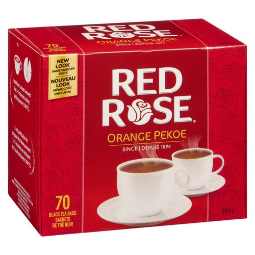 Red Rose Black Tea Orange Pekoe 70 Tea Bags