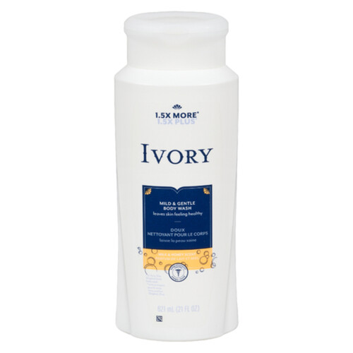 Ivory Body Wash Milk & Honey 621 ml