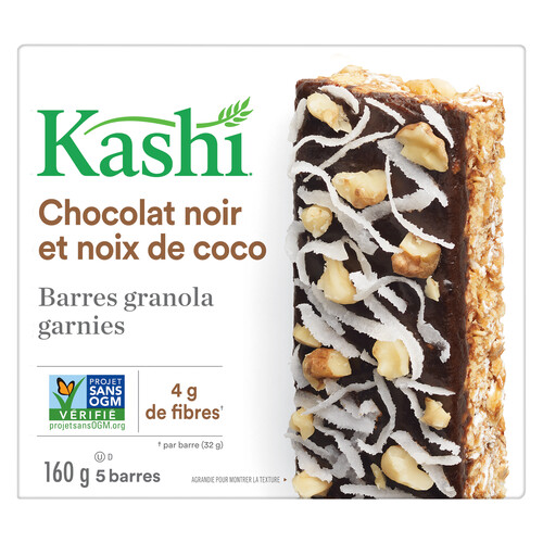 Kashi Granola Bars Dark Chocolate Coconut Fruit & Grain 5 x 32 g