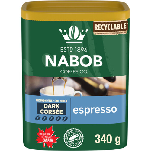 Nabob Coffee Ground Coffee Espresso 340 g