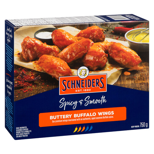 Schneiders Frozen Chicken Wings Extra Buttery Buffalo 750 g