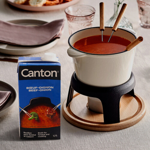 Canton Broth for Fondue and Cooking Beef-Onion 1.1 L