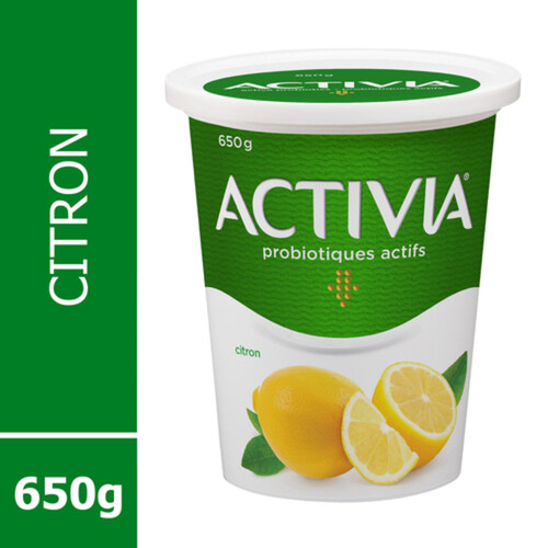 Activia Yogurt With Probiotics Lemon Flavour 650 g