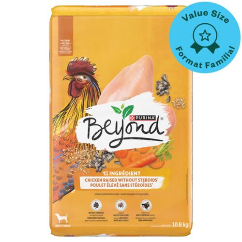 Beyond Dry Dog Food Simply Farm-Raised Chicken & Whole Barley Recipe 10.8 kg