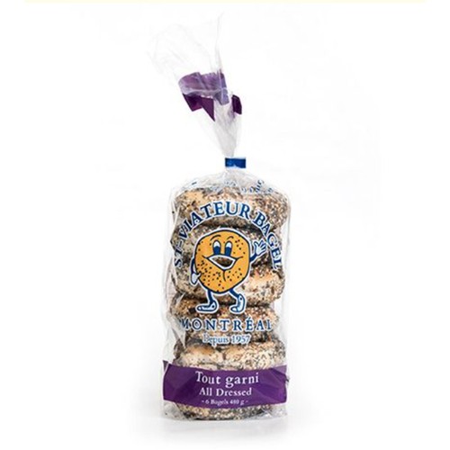 St-Viateur Bagel All Dressed 6 Pack 480 g
