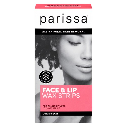 Parissa Face & Lip Wax Strips 20 Strips