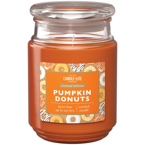 Candle-lite Candle Jar Pumpkin Donuts 1 Pack