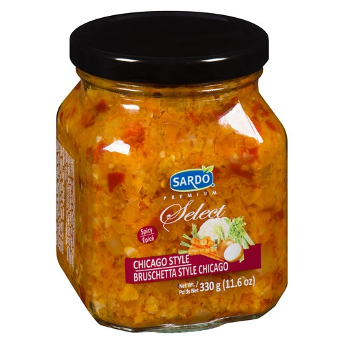 Sardo Bruschetta Chicago Style Spicy 330 g