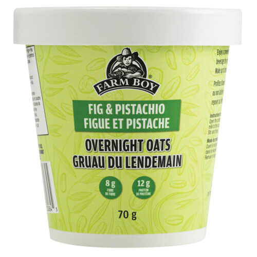 Farm Boy Overnight Oats Fig And Pistachio 70 g