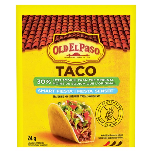 Old El Paso Taco Seasoning Mix Smart Fiesta 24 g