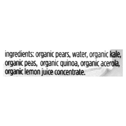 Love Child Organics Baby Food 6m+ Pear Kale Peas 128 ml
