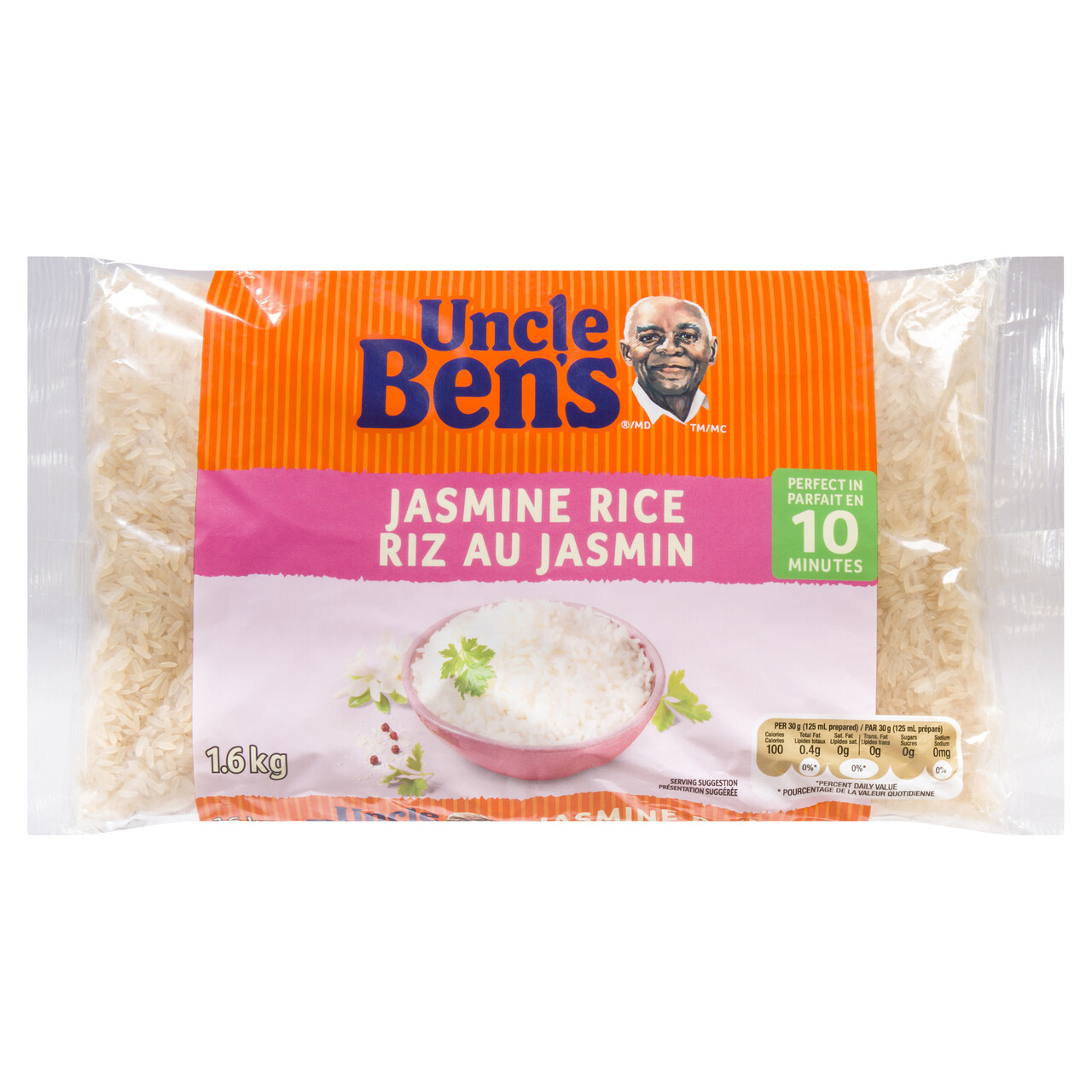 Uncle Ben's Rice Jasmine 1.6 kg Voilà Online Groceries & Offers