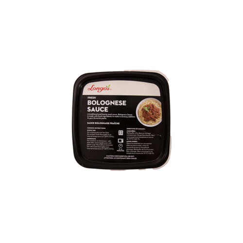 Longo's Fresh Sauce Bolognese 400 ml