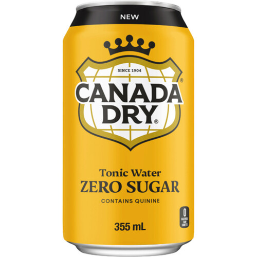 Canada Dry Zero Sugar Tonic Water 355 ml (can)