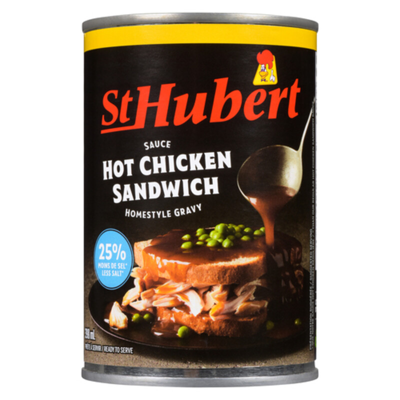 StHubert Gravy Hot Chicken Sandwich 398 ml Voilà Online Groceries
