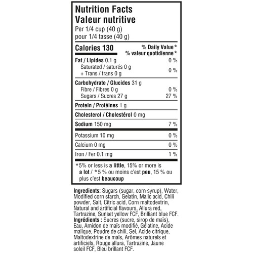 Skittles Gummies Candy Sweet Heat 164 g