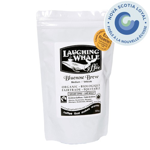 Laughing Whale Organic Ground Coffee Bluenose Brew 320 g