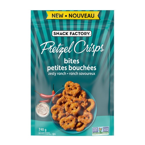 Snack Factory Pretzel Cracker Bites Zesty Ranch 240 g