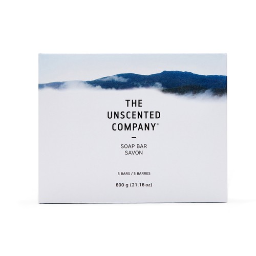 The Unscented Company Soap Bar 5 Pack