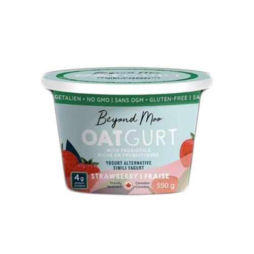 Beyond Moo Strawberry Oatgurt 550 g