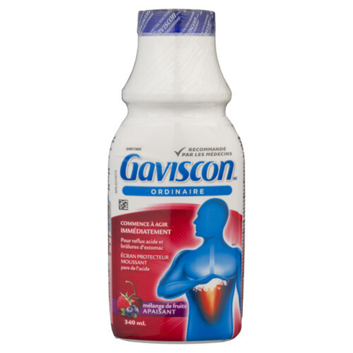 Gaviscon Antacid Liquid Fruit 340 ml