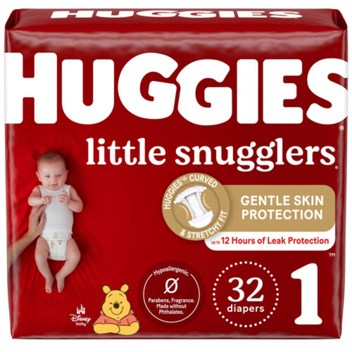 Huggies Little Snugglers Diapers Size 1 32 Count